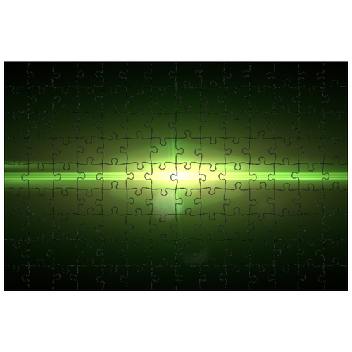 фото Магнитный пазл 27x18см."линза, вспышка, отблеск" на холодильник lotsprints