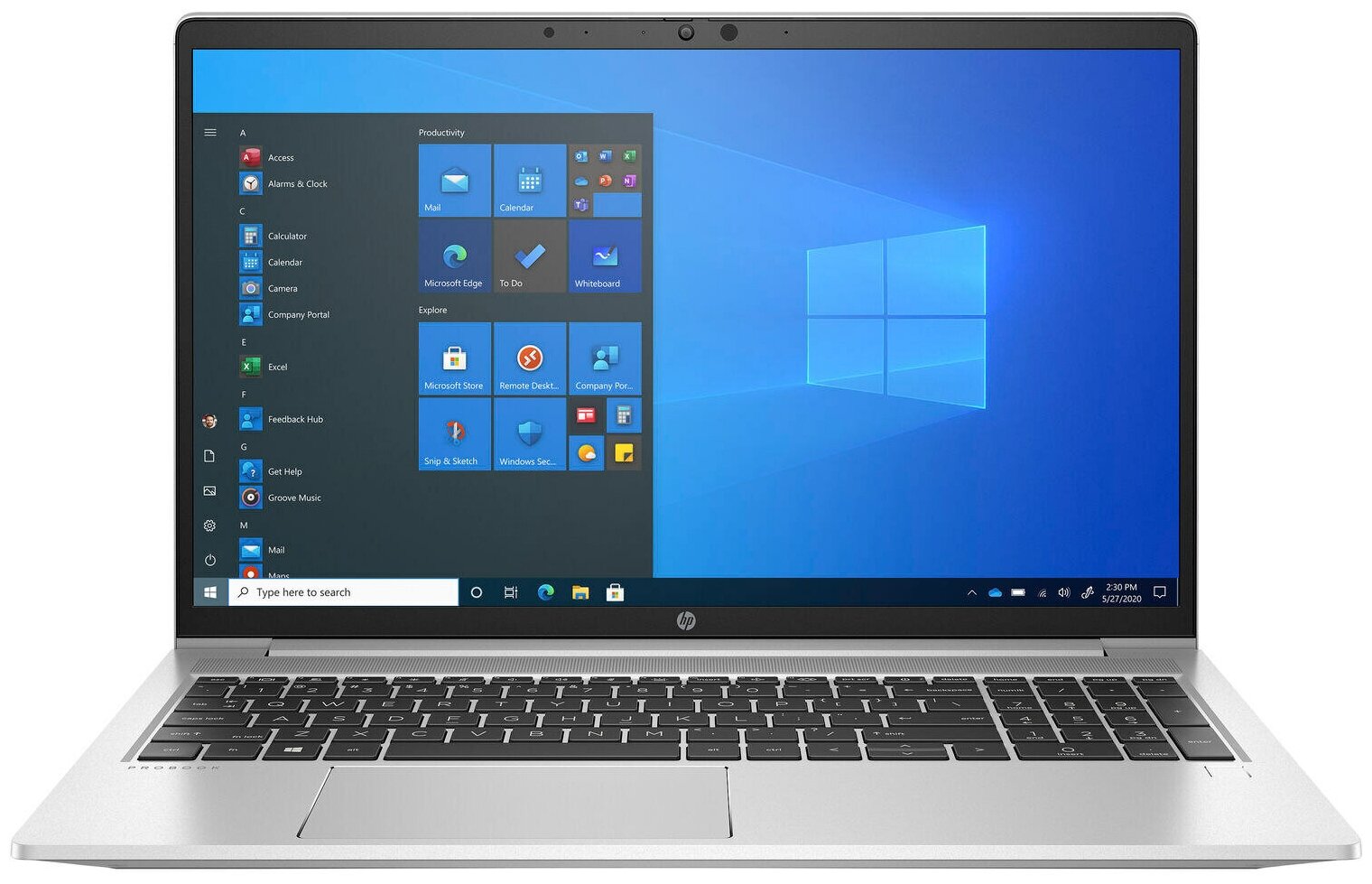 Ноутбук 15.6" IPS FHD HP ProBook 650 G8 silver (Core i5 1135G7/8Gb/256Gb SSD/noDVD/VGA int/FP/W10Pro) ((2Y2J9EA))