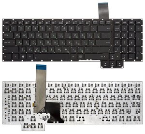 Клавиатура для ноутбука Asus ROG G750 черная