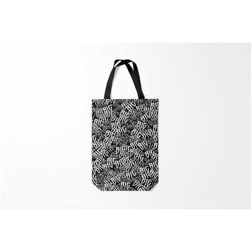 фото Сумка-шоппер / 31х42 см / разная музыка / клубная little big burnettie