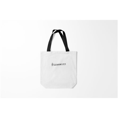 фото Сумка-шоппер / 40х40 см / имена / вероника veronica burnettie