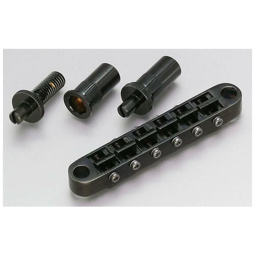 фото Gotoh ge103b-t-b бридж tune-o-matic, modern, цвет черный