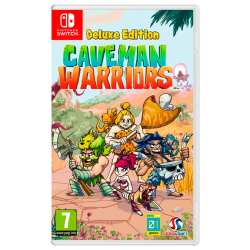 Игра для Nintendo Switch Caveman Warriors. Deluxe Edition игра nintendo layton s mystery journey katrielle amd millioneres conspiracy deluxe edition