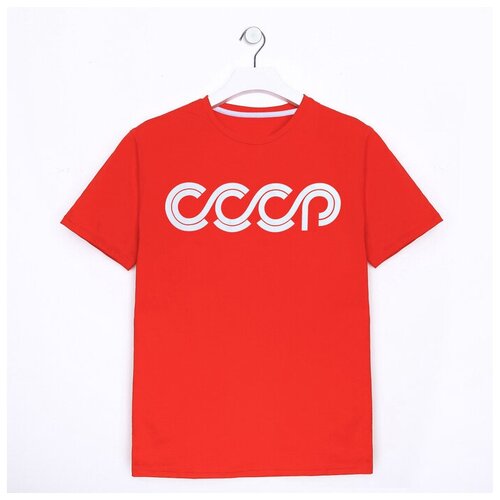 фото Футболка "ссср" р. s (46), красный kaftan