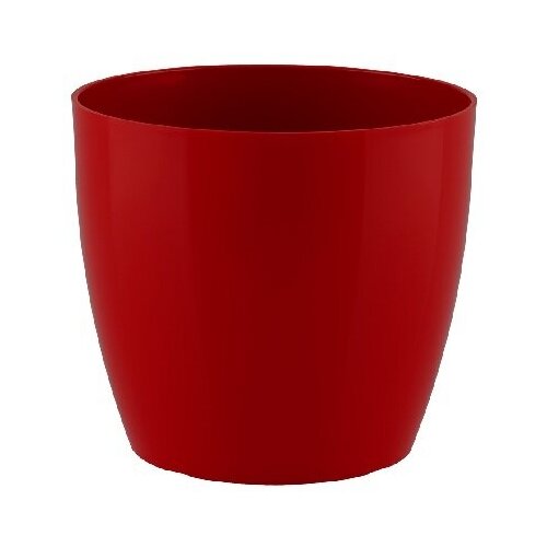 Кашпо Артевази San Remo D20 H18 см темно-красное глянцевое