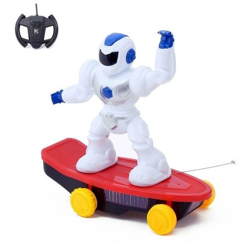 Робот радиоуправляемый Скейтбордист световые и звуковые эффекты работает от батареек микс 139000₽