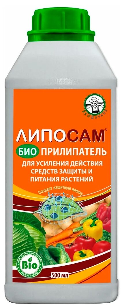 Биоприлипатель "Экодачник" Липосам 500мл — купить в интернет-магазине по низкой цене на Яндекс Маркете