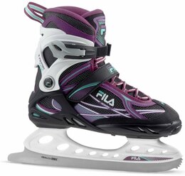 Коньки прогулочные FILA Primo Ice Lady BLK/WHT/VIOLET p.37,5