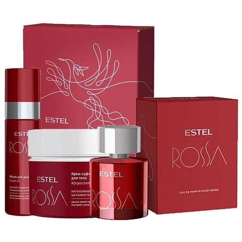 Парфюмерный набор ROSSA - ESTEL PROFESSIONAL гель для душа la rossa апельсиновый фрешапельсин 250 мл