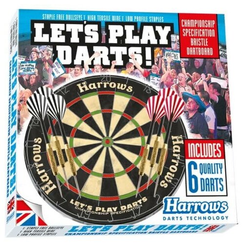 фото Комплект для игры в дартс harrows let's play darts