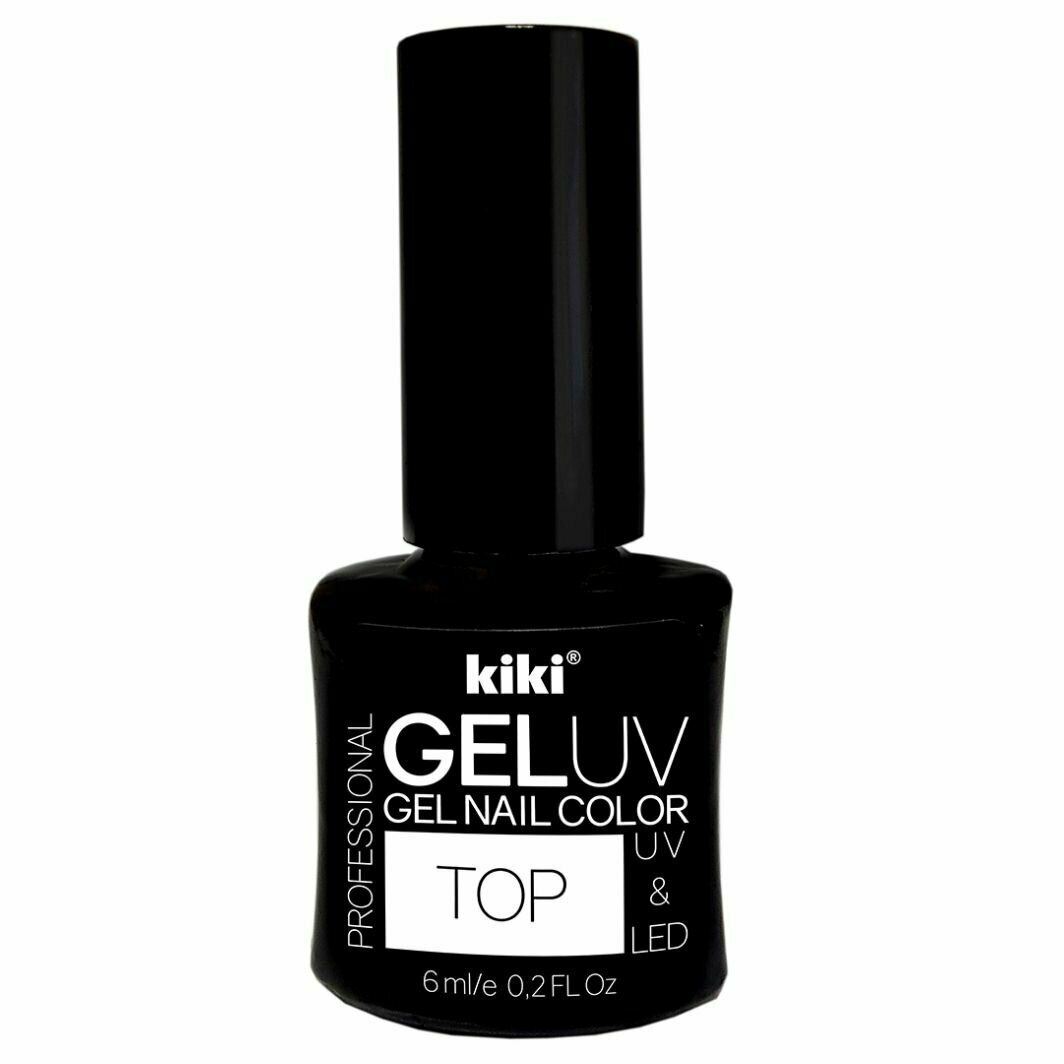 Kiki Гель-лак для ногтей Топ, бесцветный