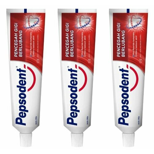 Pepsodent Зубная паста Cavity Fighter, защита от кариеса, 190 г, 3 шт