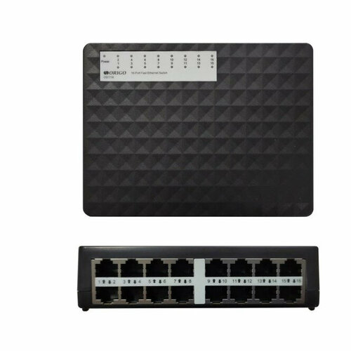 ORIGO OS1116A1A 16-портовый неуправляемый коммутатор 10100 Мбитс 295500₽