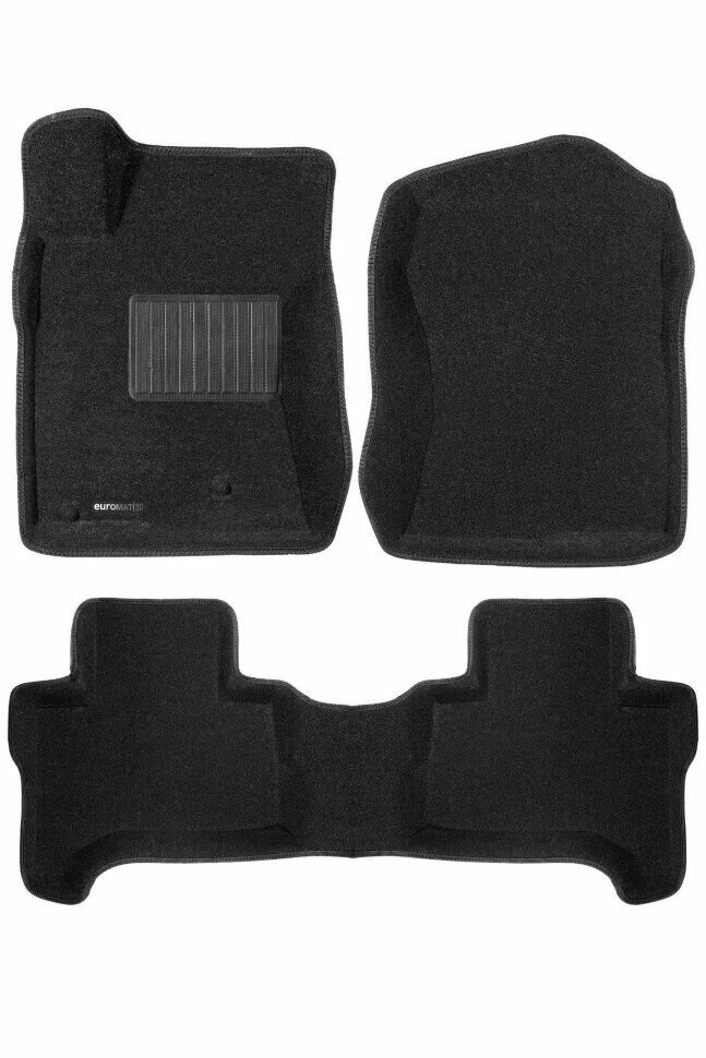 фото Коврики в салон для TOYOTA Land Cruiser Prado 120 (2003-2010) /LEXUS GX470 (1998-2008) Euromat 3D Business