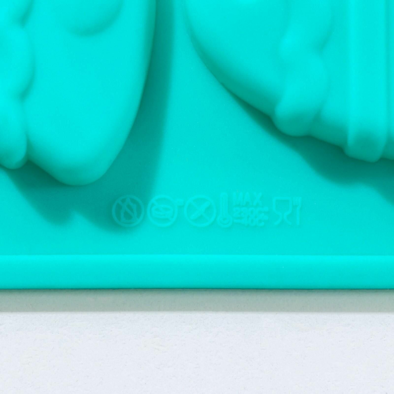 Форма для шоколада «Животные», 30×17×1 см, 8 ячеек (7,7×6 см), цвет микс - фотография № 15