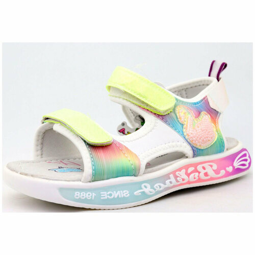 Сандалии Тотошка, текстиль, анатомическая стелька, размер 37, желтый