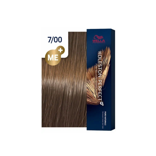 Велла / Wella Koleston Perfect Me - Крем-краска для волос 7/0 Блонд натуральный 60 мл