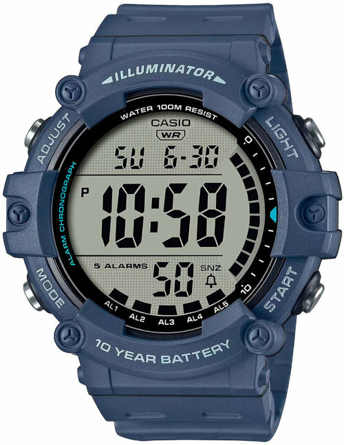 Наручные часы CASIO Sports, серый