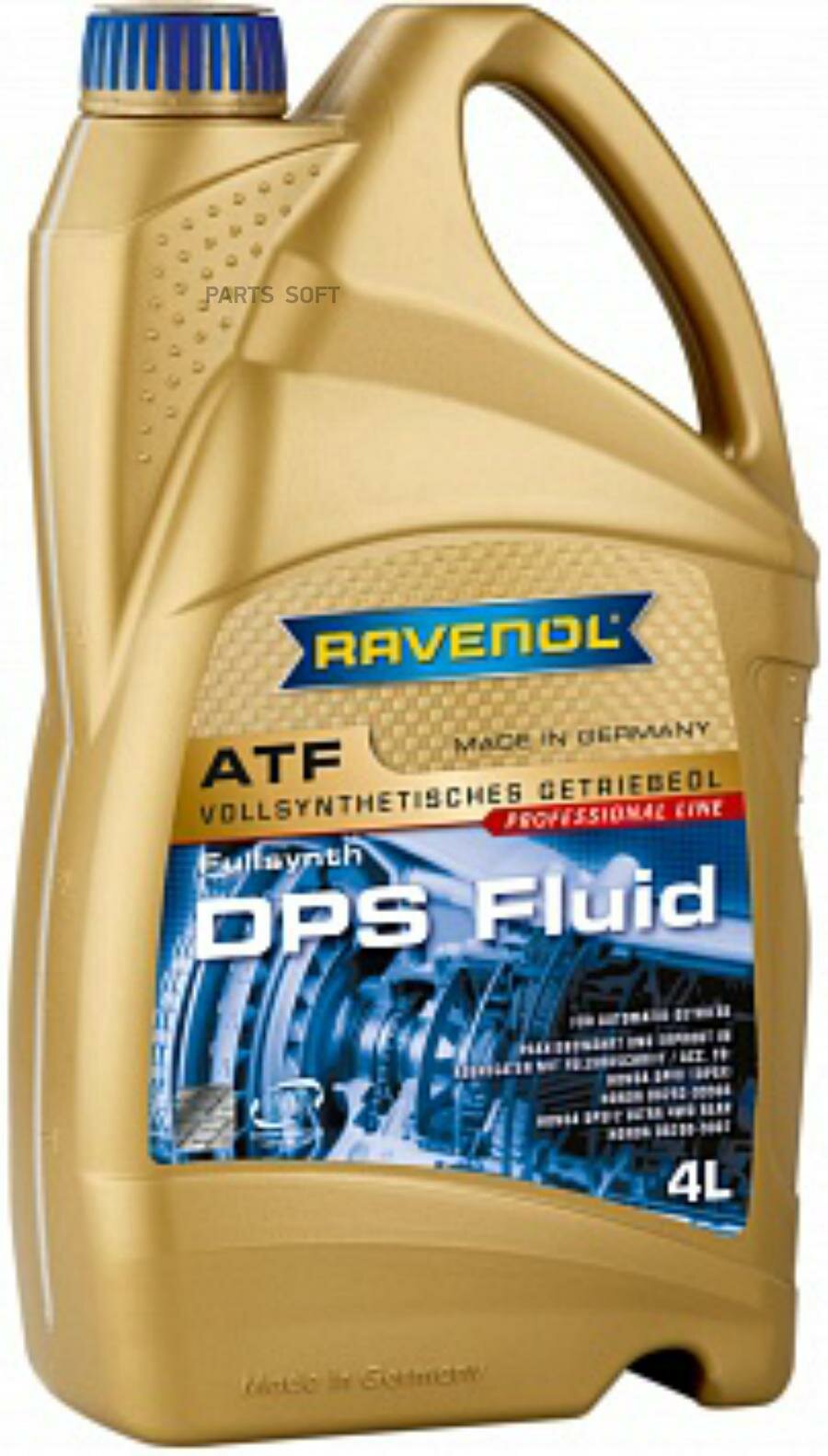 Трансмиссионное масло ATF 6 HP Fluid (4л) (второй номер 4014835732797) RAVENOL / арт. 121111200401999 - (1 шт)