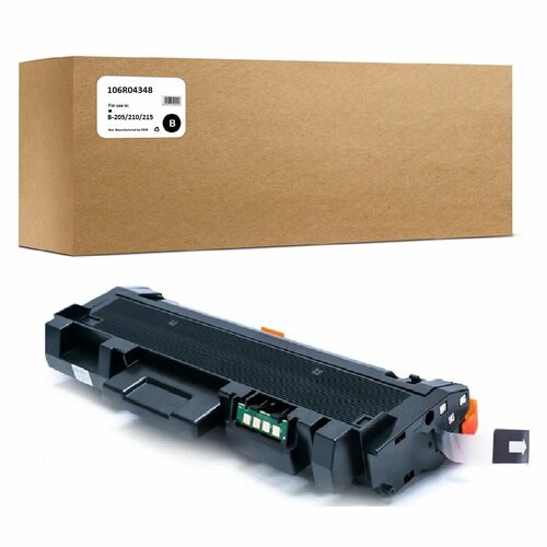 Картридж 106R04348 для Xerox B205/210/215 3K Compatible (совместимый) картридж 106r04348 для xerox b205 210 215 3k без чипа aquamarine white