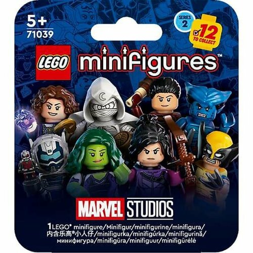 Конструктор LEGO Minifigures, LEGO® Minifigures, Marvel Series 2, 3 шт 71039 конструктор lego minifigures серия 22