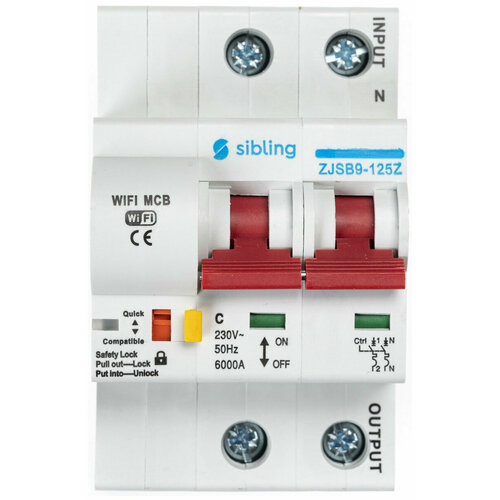 Автомат двухполюсный Sibling Powerswitch-A25 (2)