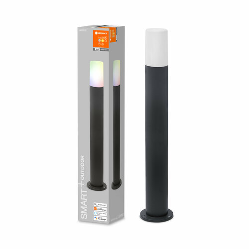 SMART OUTD WI-FI PIPE 80CM RGBW DG 3000K (LED столб 800мм, 10W, 380 lm) - LEDV светильник