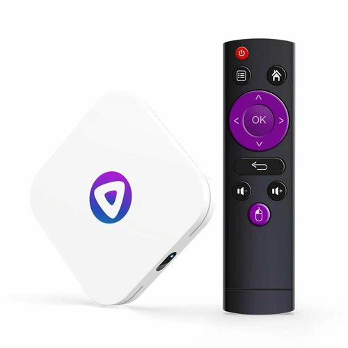 ТВ приставка H96 Max M1 2/16Гб смарт тв приставка h96 max 4g 32gb android tv box