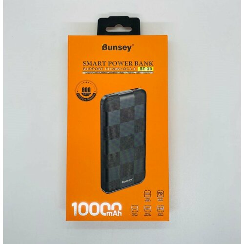 Внешний АКБ Power bank Bunsey BY-35 10000mAh USB Type-C черный 179000₽