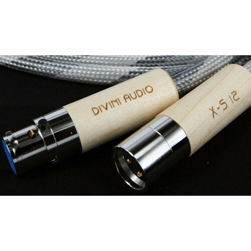 для sony ier m7 ier m9 ier z1r гарнитура 4 ядра графеновый 7n occ посеребренный кабель для наушников типа 2 ln008133 Кабель аудио 2xXLR - 2xXLR Divini Audio X-S12 7N OCC Cable XLR 1.5m