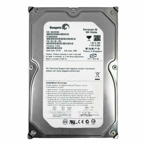 Жесткий диск Seagate ST3500830NS 500Gb SATAII 3,5 HDD