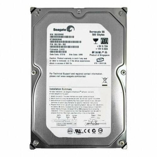 Жесткий диск Seagate ST3500830NS 500Gb SATAII 3,5 HDD жесткий диск seagate 9gc13g 500gb 5900 sataii 3 5 hdd