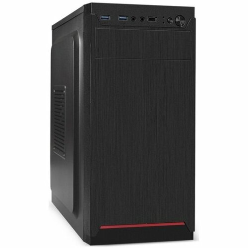 Корпус Minitower Exegate BAA-114U2 mATX, без БП, черный EX292356RUS корпус exegate baa 114u2 black ex292356rus