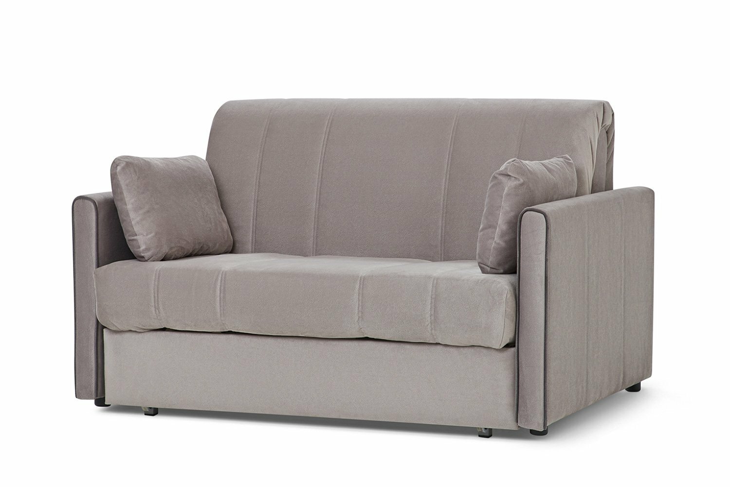 фото Диван-кровать DREAMART Доминик, цвет пепельный