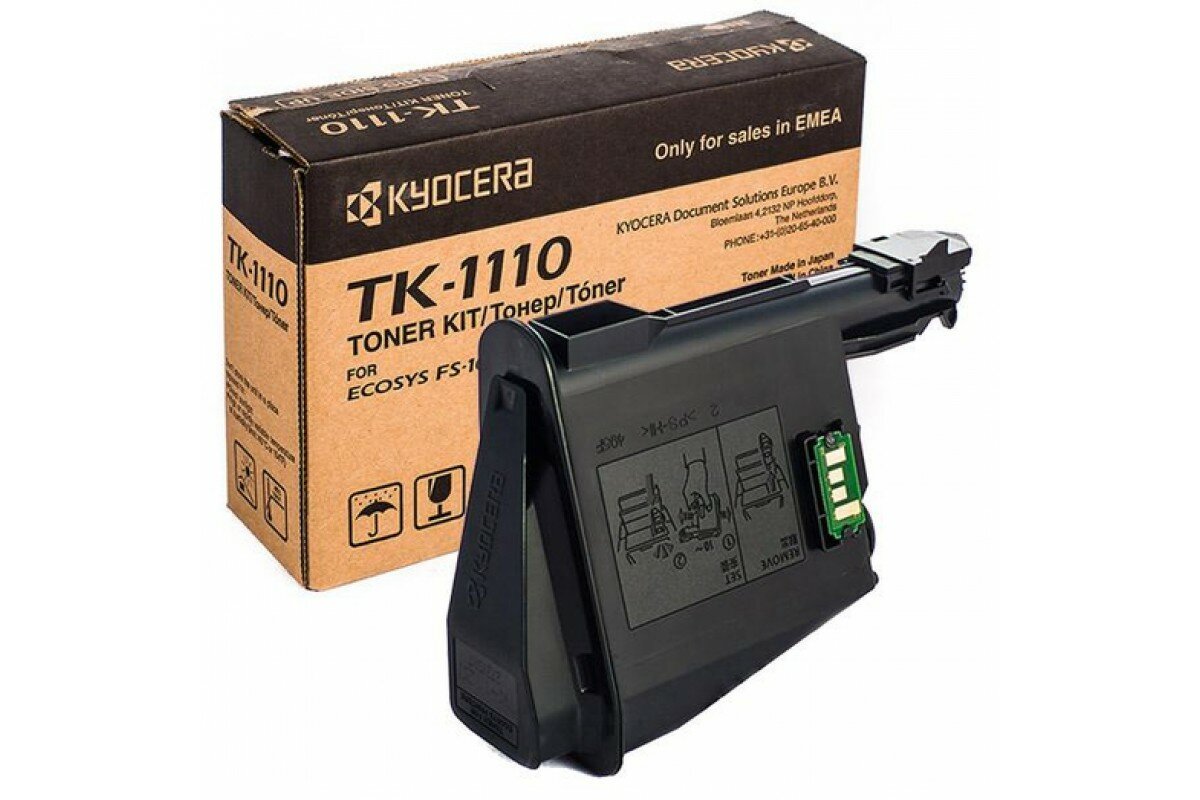 Картридж KYOCERA TK-1110, 2500 стр, черный