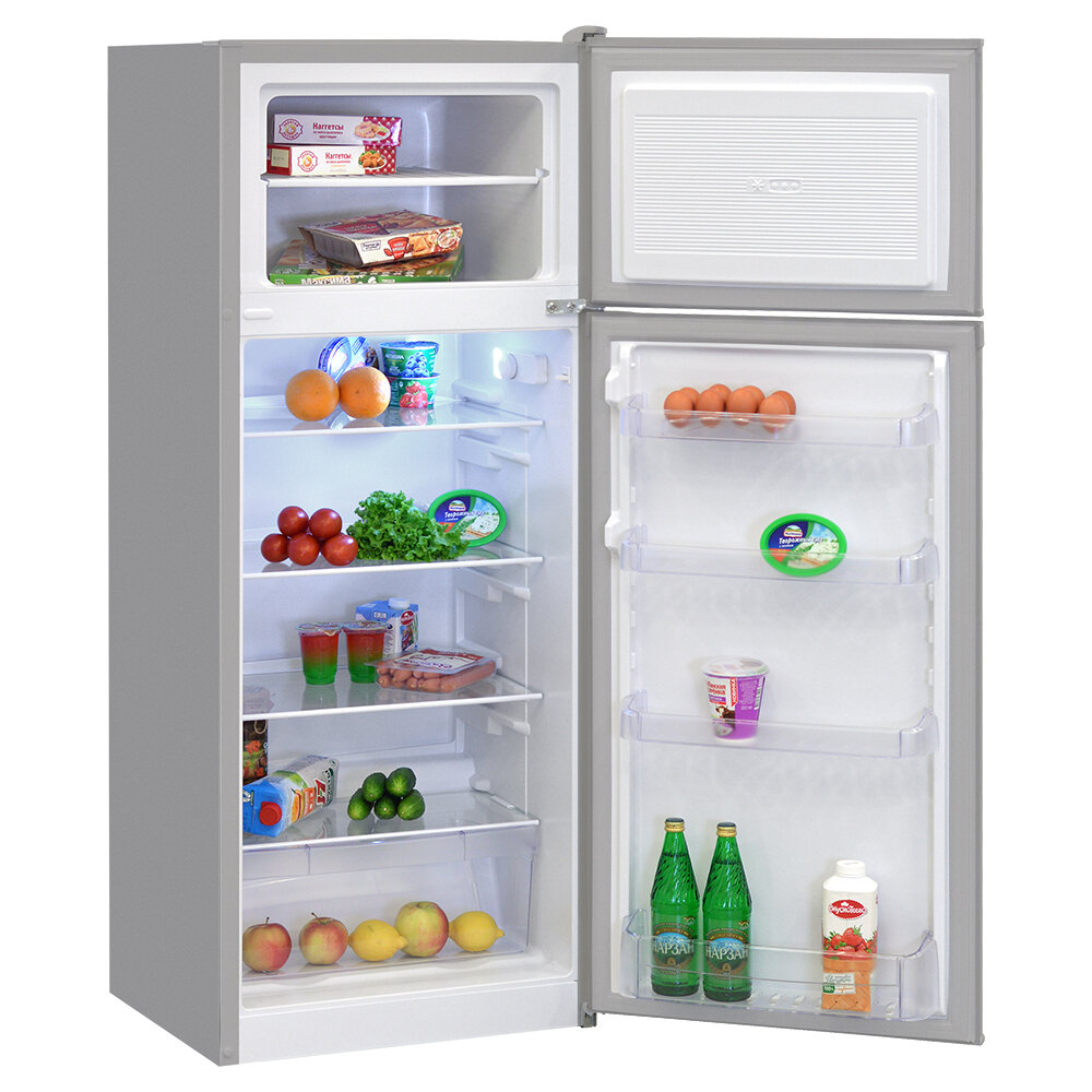 Холодильник NORDFROST NRT 141 132, серебристый металлик - фотография № 2