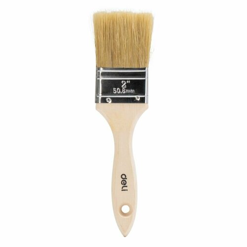 Кисть малярная с деревянной ручкой Deli DL509102 50мм 3000₽