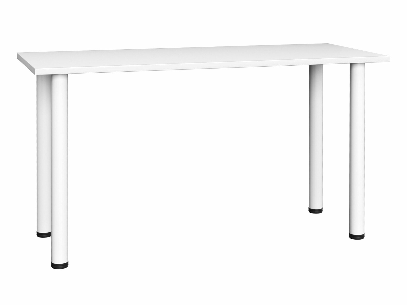 Письменный стол Первый Мебельный Карелия без тумбы Белый 120 см