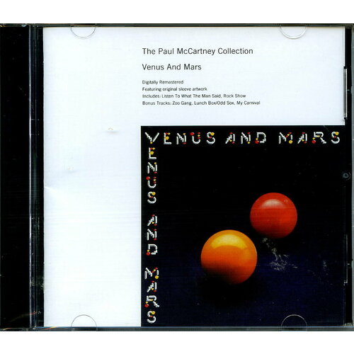 Музыкальный компакт диск Paul McCartney Collection - Venus And Mars 1975 г (производство Россия ) paul mccartney venus and mars 2014 remastered 180g