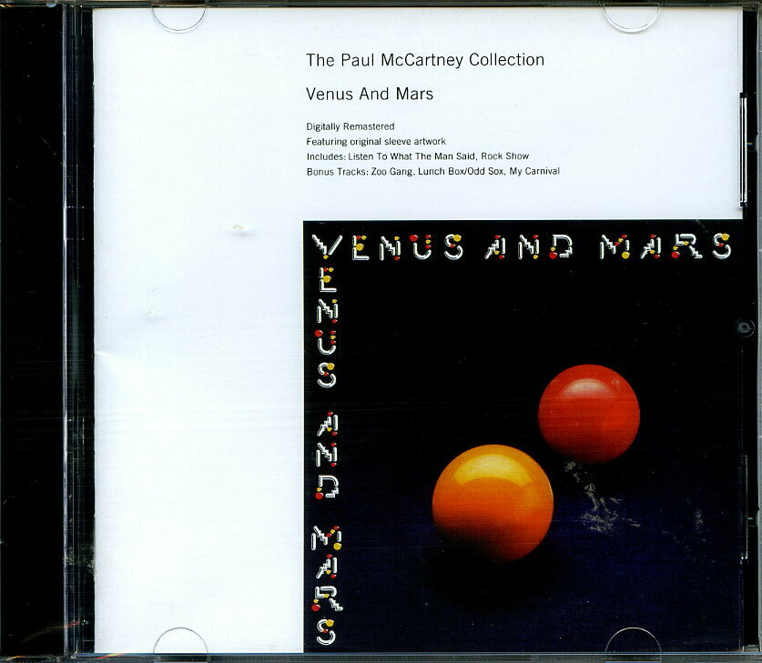 Музыкальный компакт диск Paul McCartney Collection - Venus And Mars 1975 г (производство Россия )