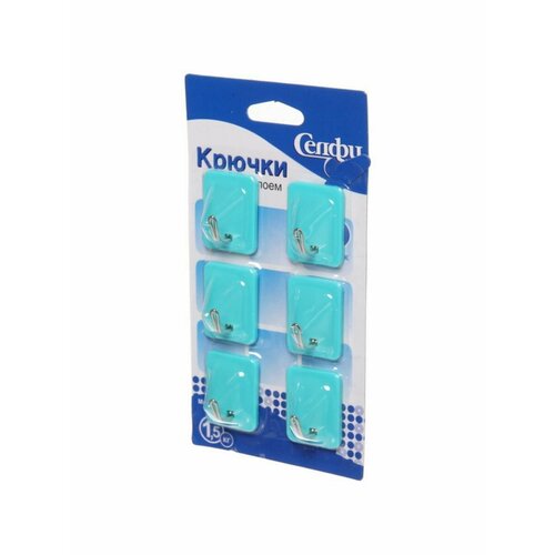 Крючки в наборе 6шт на липком слое 360₽