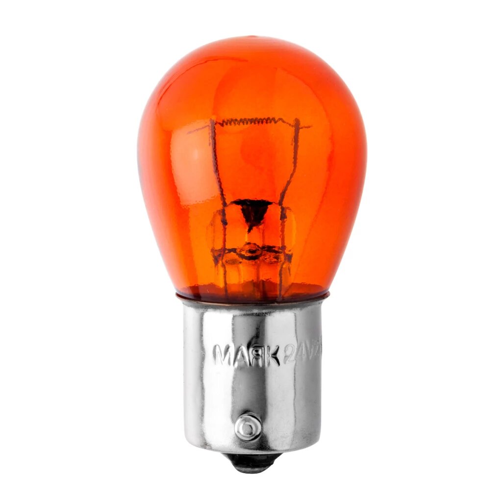 фото Лампа галогенная Маяк PY21W 24V 21W, 62413ORANGE, 1 шт