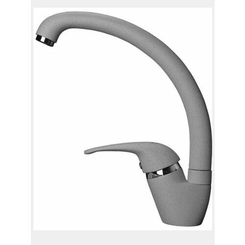 Смеситель для кухни GranFest 1024 серый 14370₽