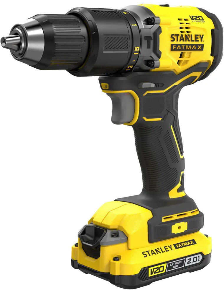 Дрель-шуруповёрт Stanley SFMCD715D2K-QW