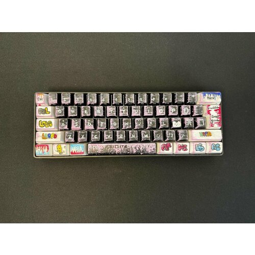 Игровая мембранная клавиатура HSJX V800 Rgb подсветка для игр Custom 235000₽