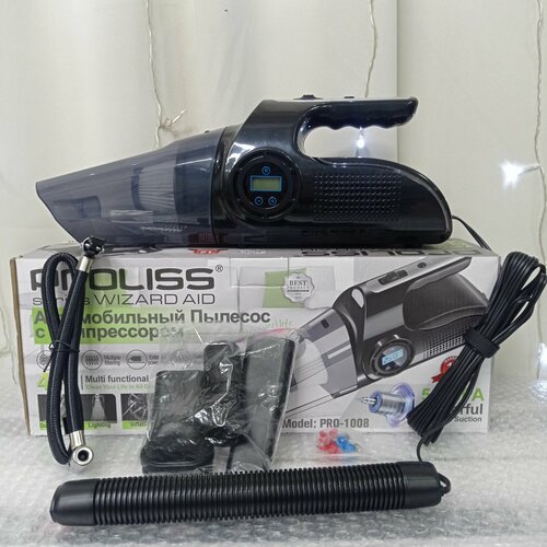 Мощный аккумуляторный автопылесос с компрессором 5000 Ра 250000₽