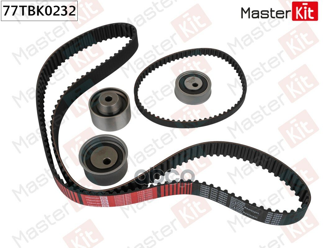 фото MASTERKIT 77TBK0232 Комплект ремня ГРМ MITSUBISHI 2.0