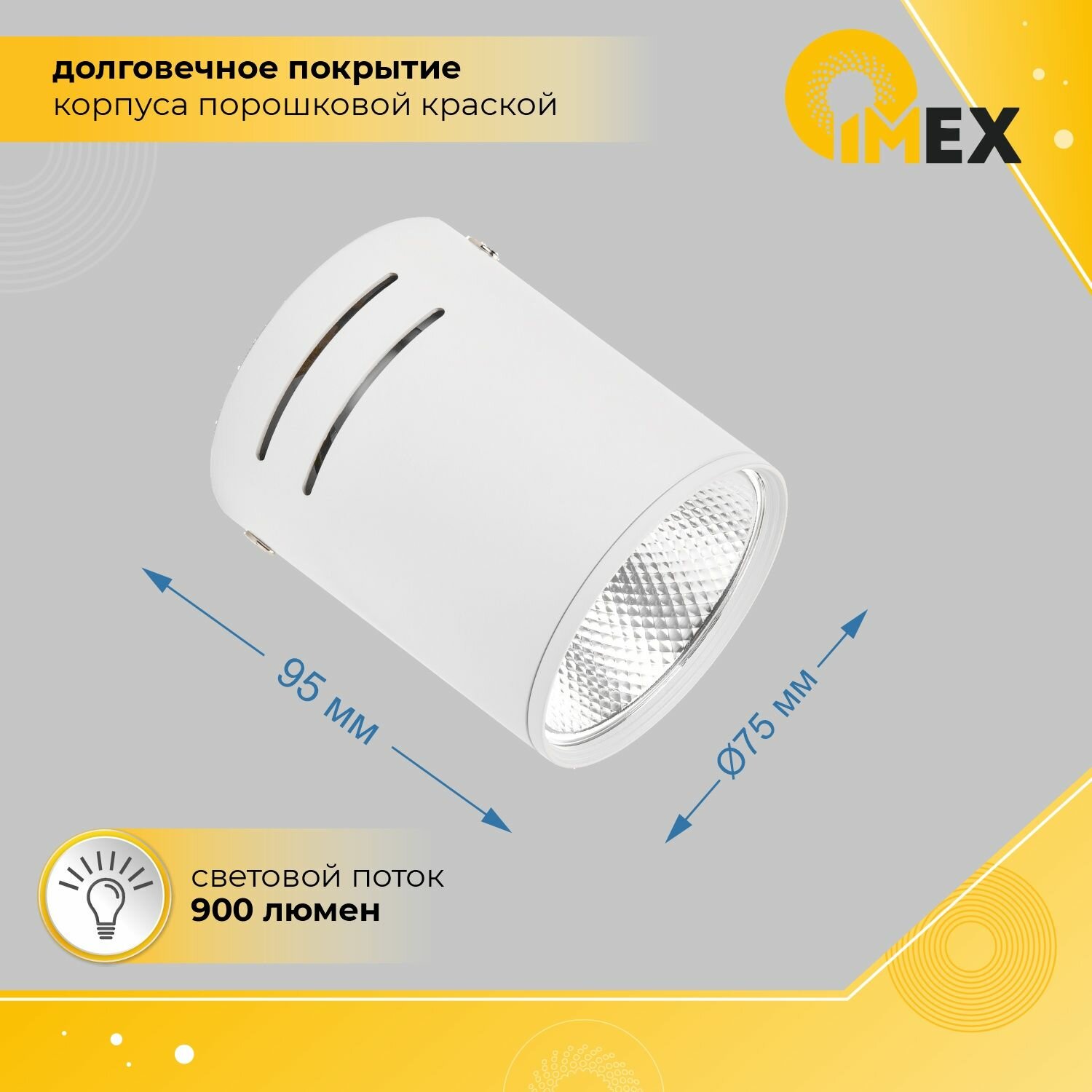 Потолочный светодиодный светильник IMEX - фото №7