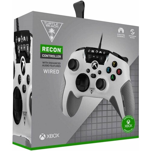 Проводной геймпад Turtle Beach Recon Xbox Wired Controller Xbox One/Series; PC Белый red fox hotel ex turtle beach resort