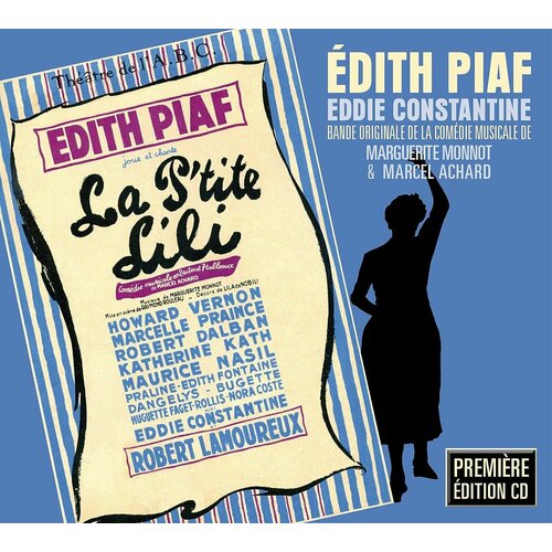 Audio CD Edith Piaf, Eddie Constantine. La P'tite Lili (CD, Compilation) пластинки для стирки si la королевский ирис 30 шт